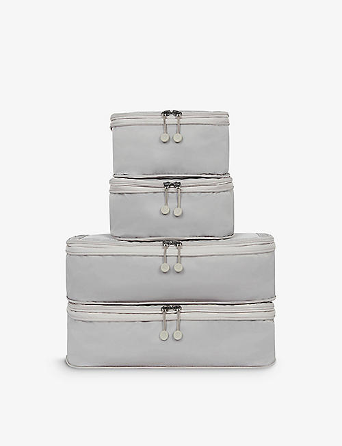 ANTLER: Chelsea pack of four woven travel cubes