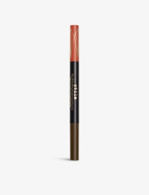 Stila Amber/dark Brown Stay All Day® Dual-ended Liquid Eye Liner 1ml