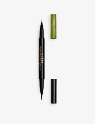 Shop Stila Stay All Day® Dual-ended Liquid Eye Liner 1ml In Mojito