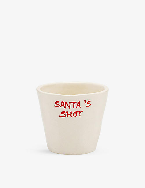ANNA + NINA: Santa's Shot ceramic espresso cup 7.4cm