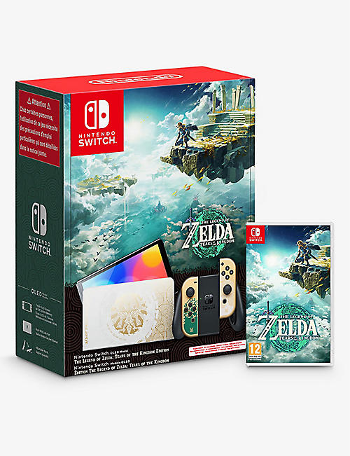 NINTENDO: Nintendo Switch – OLED Model The Legend of Zelda: Tears of the Kingdom Edition Bundle
