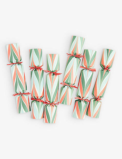 SELFRIDGES EDIT: Christmas Candy paper Christmas crackers pack of six