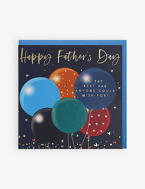 BELLY BUTTON DESIGNS: To The Best Dad Anyone Could Wish For Father's Day card 16.5cm x 16.5cm