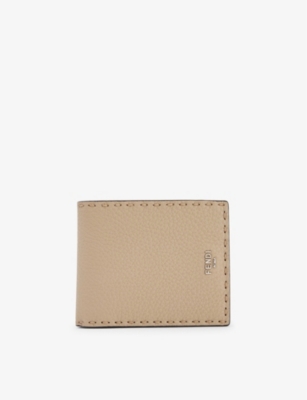 Fendi Brown Wallet With All Over Logo