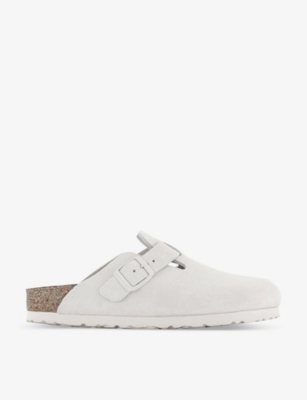 White on sale suede birkenstocks