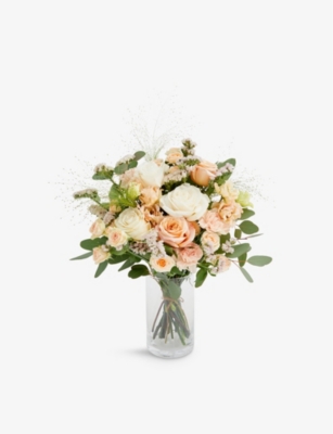 AOYAMA FLOWER MARKET: Mothering Love small floral and foliage bouquet