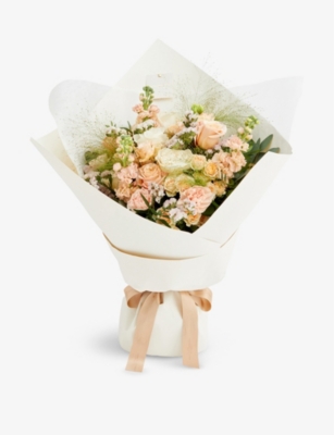 AOYAMA FLOWER MARKET: Mothering Love medium floral and foliage bouquet