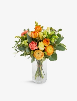 AOYAMA FLOWER MARKET: Spring's First floral and foliage bouquet