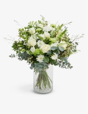AOYAMA FLOWER MARKET: Country Meadow Large Fresh Flower Bouquet