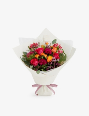 AOYAMA FLOWER MARKET: Passion with Love small floral and foliage bouquet