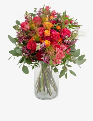 AOYAMA FLOWER MARKET: Passion with Love Large Fresh Flower Bouquet