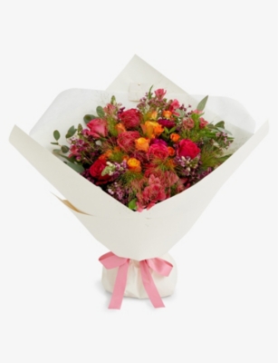 AOYAMA FLOWER MARKET: Passion with Love Large Fresh Flower Bouquet