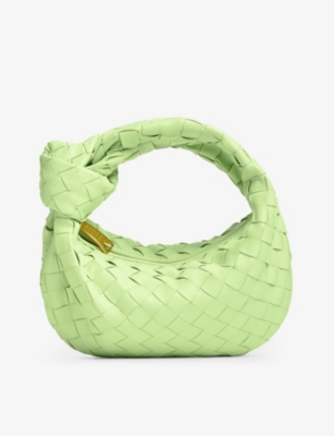 BOTTEGA VENETA Jodie mini knotted intrecciato leather tote