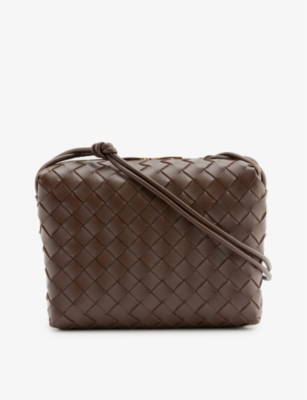 BOTTEGA VENETA Loop leather cross body bag Selfridges