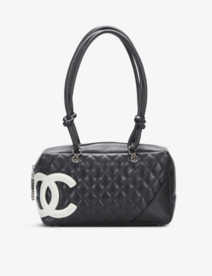 RESELLFRIDGES - Pre-loved Chanel Cambon Ligne leather tote bag
