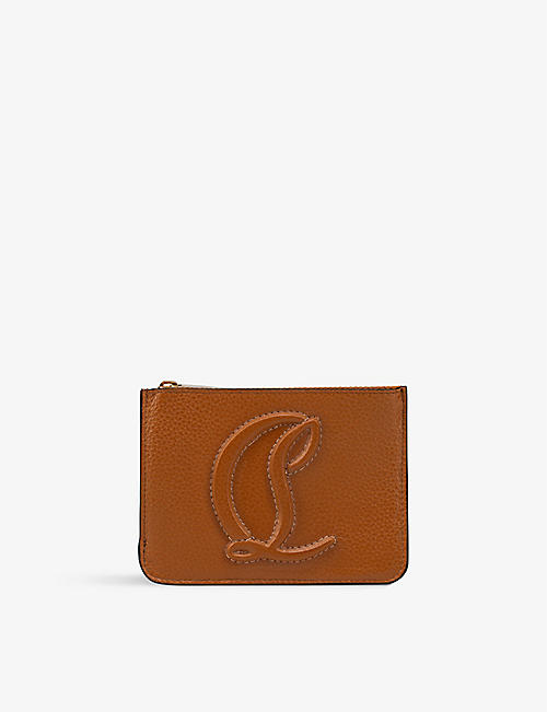 CHRISTIAN LOUBOUTIN: By My Side leather card holder