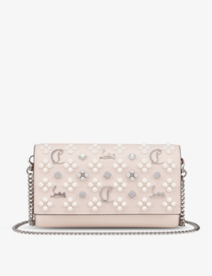 Christian Louboutin Pink Paloma Clutch Bag