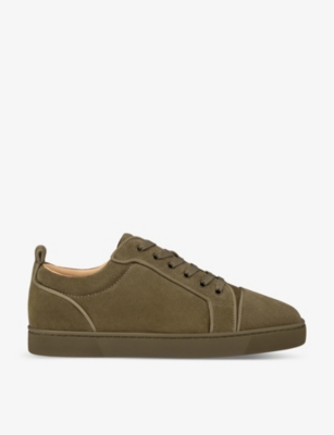 Christian Louboutin Mens Paseo Louis Junior Orlato Suede Low-top Trainers