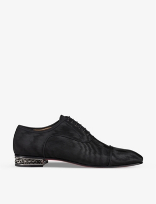 CHRISTIAN LOUBOUTIN - Greggyrocks spike-embellished woven  display picture 1