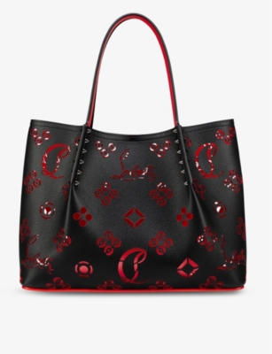 Christian Louboutin Small Flamencaba Embroidered Tote Bag