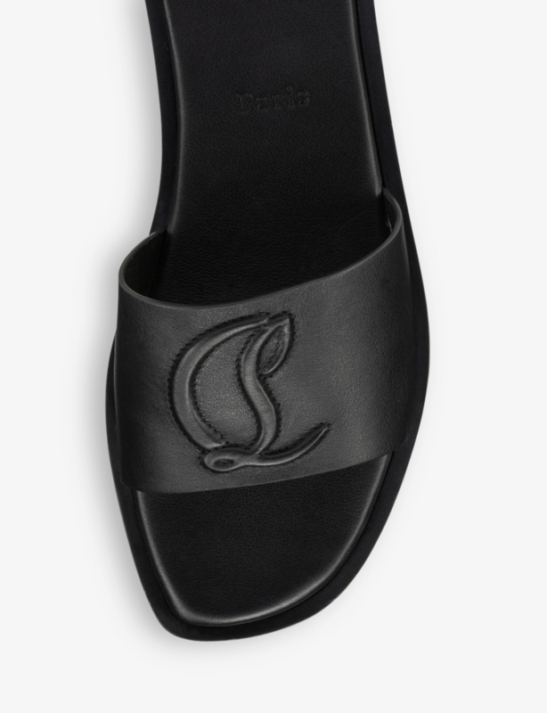CL Mule leather sandals