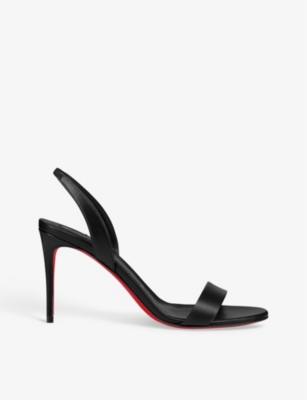 CHRISTIAN LOUBOUTIN: heeled sandals for woman - Black
