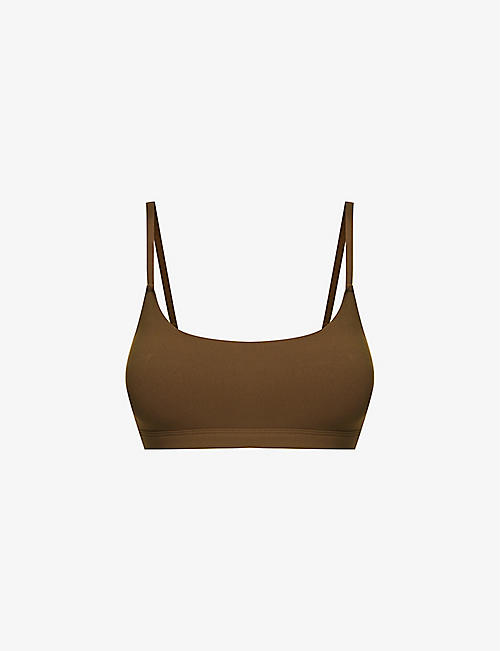 THE NAP CO: Ultimate Soft regular-fit stretch-woven bra