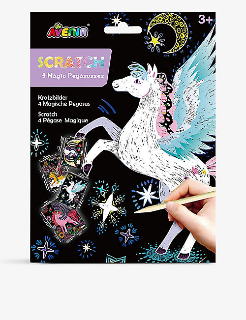 AVENIR: Scratch Magic Pegasusses art set