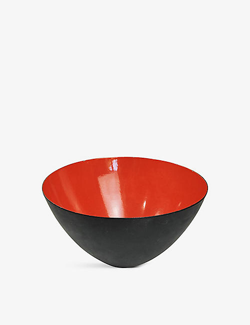 VINTERIOR: Pre-loved Danish Krenit enamel and metal bowl 15cm