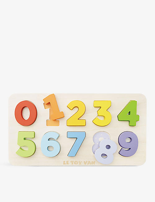 LE TOY VAN: Counting numbered certified-wood puzzle