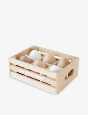 LE TOY VAN: Farm rubberwood egg crate