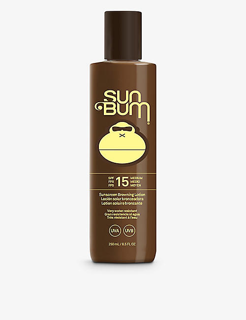 SUN BUM: SPF 15 Sunscreen Browning Lotion 250ml