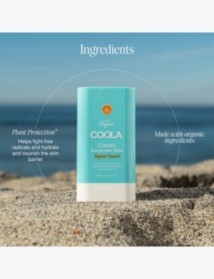 Coola Suncare Classic Sunscreen Stick Coconut Spf 30 17g
