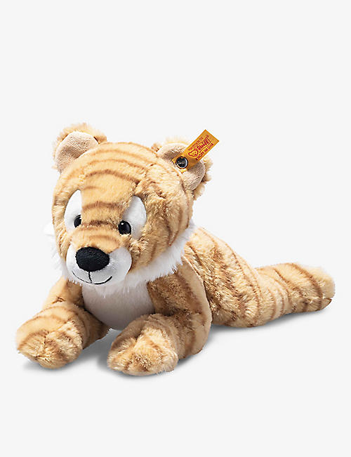 STEIFF: Soft Cuddly Friends Toni Tiger soft toy 30cm