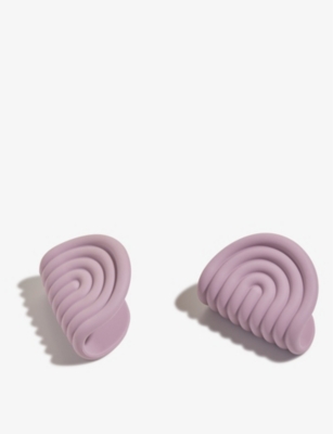 OUR PLACE: Textured curved-design wrap-around silicone hot grips