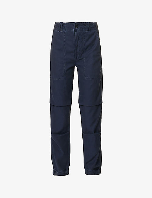 CITIZENS OF HUMANITY: Agni Utility straight-leg mid-rise cotton trousers