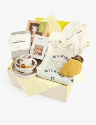 Welcome to the World baby hamper - 10 items included
