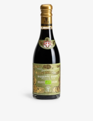 GIUSEPPE GIUSTI: 3 Gold Medals organic balsamic vinegar 250ml