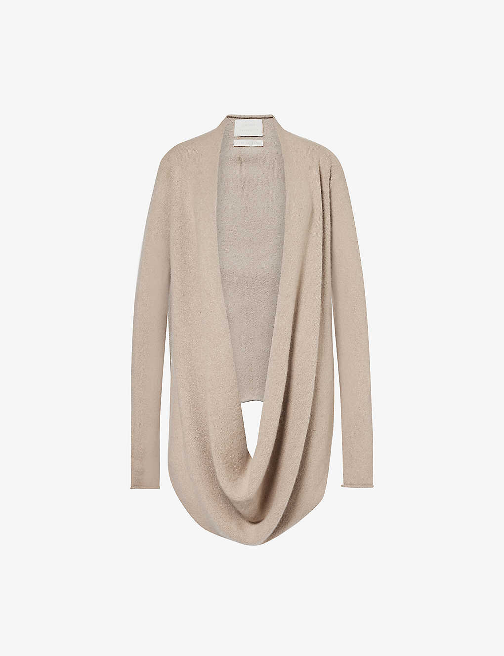 Lauren Manoogian Womens Stoneware Mobius Cashmere And Alpaca Wool-blend Knitted Cardigan