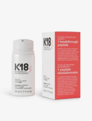 Shop K18 Hair Leave-in Molecular Repair Hair Mask