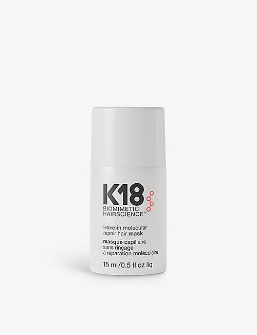 K18 HAIR: Leave-in Molecular Repair hair mask 15ml