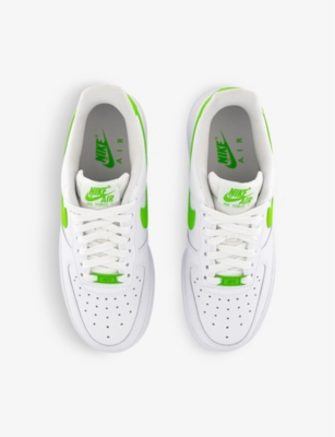 Nike Air Force 1 '07 Trainers White Action Green