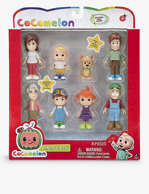 COCOMELON: Family 8 figure pack toy set
