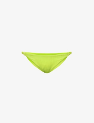 MONDAY SWIMWEAR: Capri crinkled mid-rise bikini bottoms
