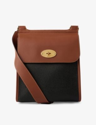 MULBERRY: Antony postman’s-lock grained-leather cross-body bag