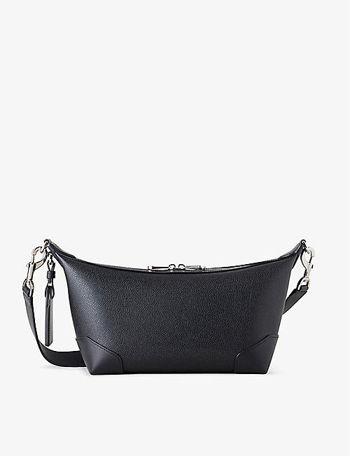 MULBERRY: Heritage Clipper leather and polyamide cross-body bag