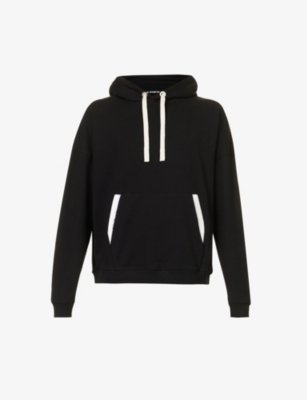 PALM ANGELS: Classic relaxed-fit cotton-jersey hoody