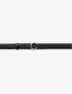CARTIER: Panthère de Cartier small buckled leather belt