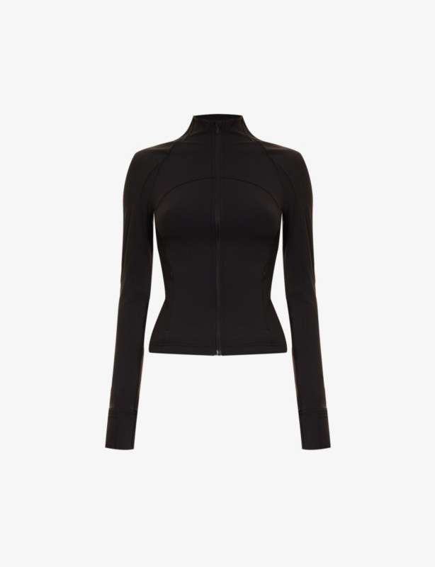 Define Nulu cropped stretch-woven jacket