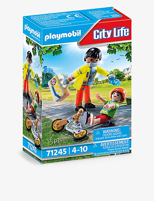 PLAYMOBIL: Paramedic With Patient 71245 toy playset